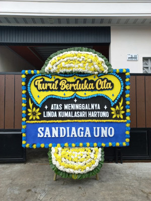 Papan Bunga Duka di Lebak Gede